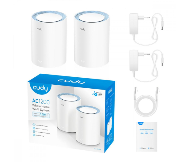 Cudy M1200 (1200Mb/s a/b/g/n/ac) 2-Pack - 1110329 - zdjęcie 5